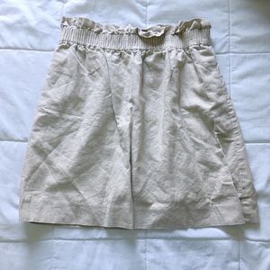 J. Crew Linen Sidewalk Skirt *see description*